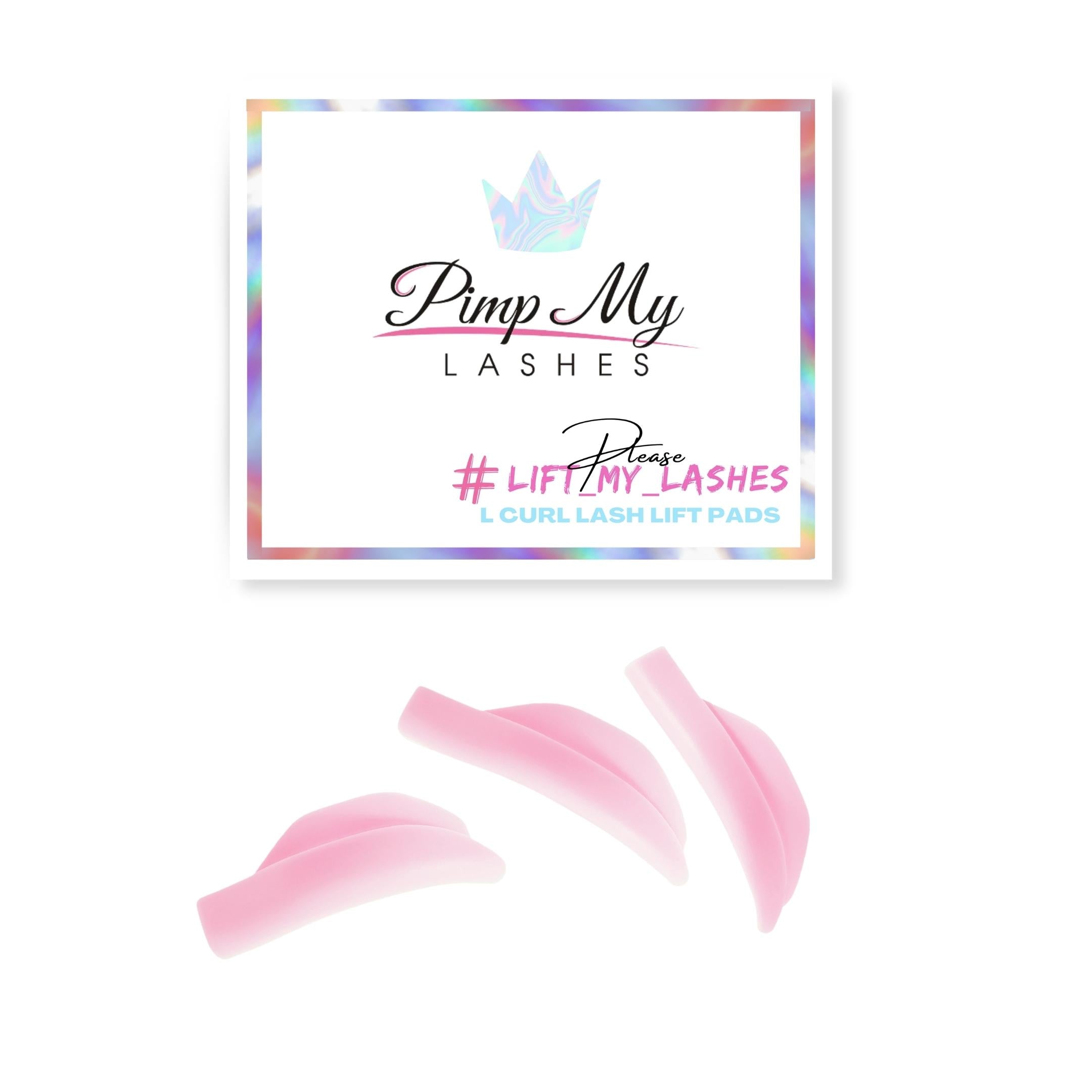 Pimp My Lashes L-Curl Silicone Lash Lift Shields