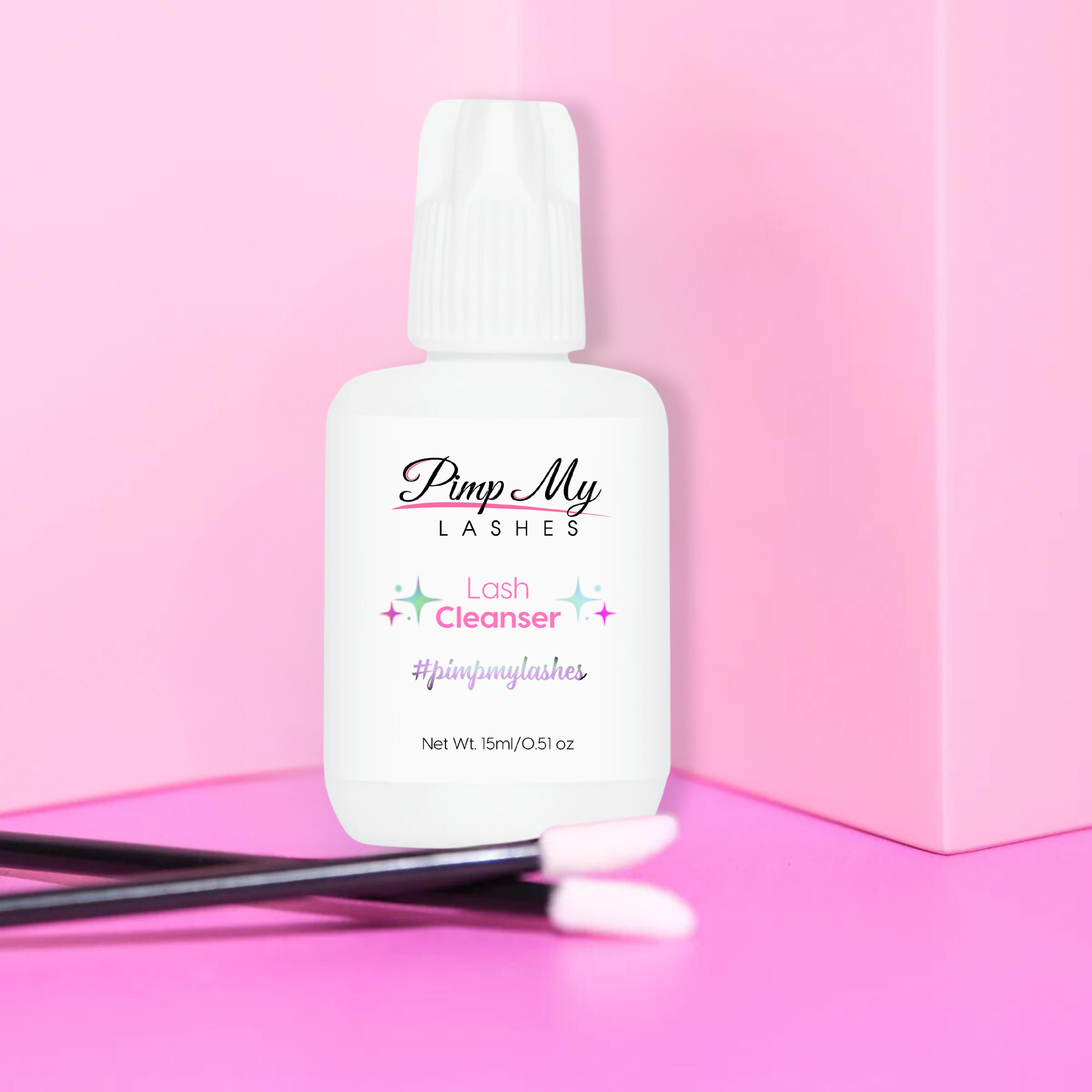 Pimp My Lashes Lash Cleanser – Eyelash Degreaser & Cleanser, 15 ml