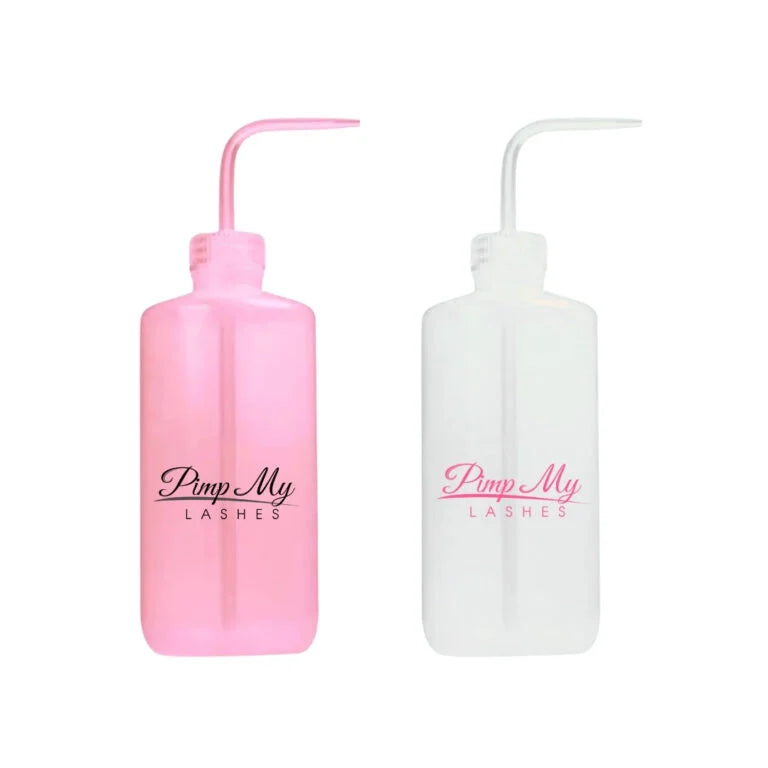Wash Bottle for Rinsing Lashes & Brows 250 ml PINK– Pimp My Lashes