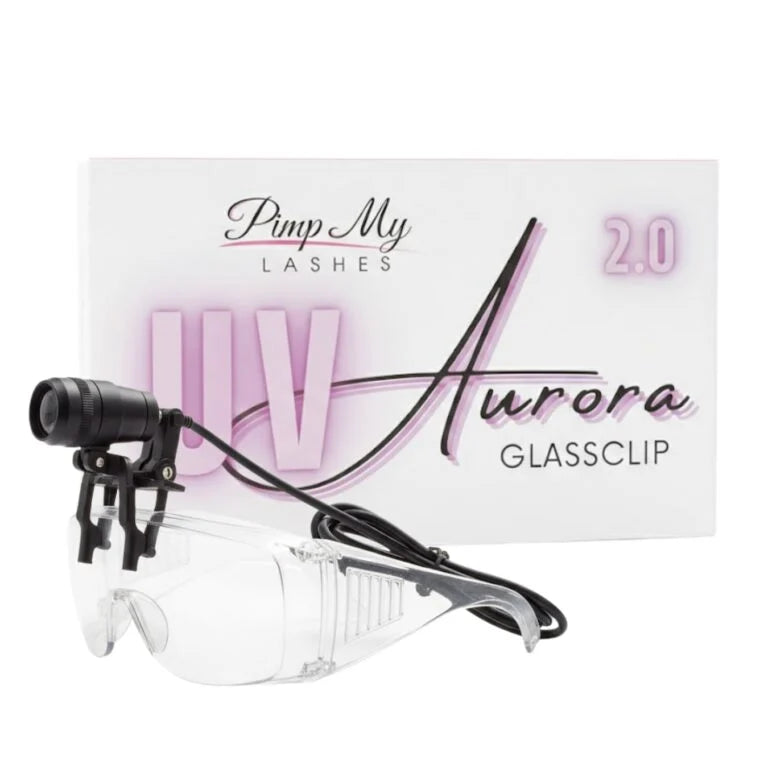 AURORA GlassClip 2.0 UV Head Lamp for Eyelash Extensions – Pimp My Lashes