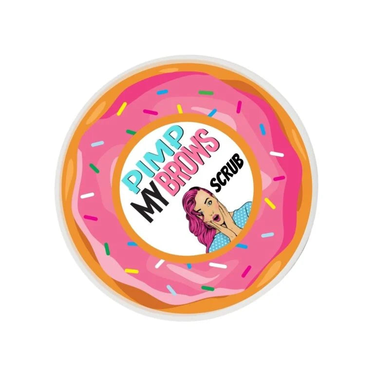 Pink Donut Brow Scrub 50ml Pimp My Brows