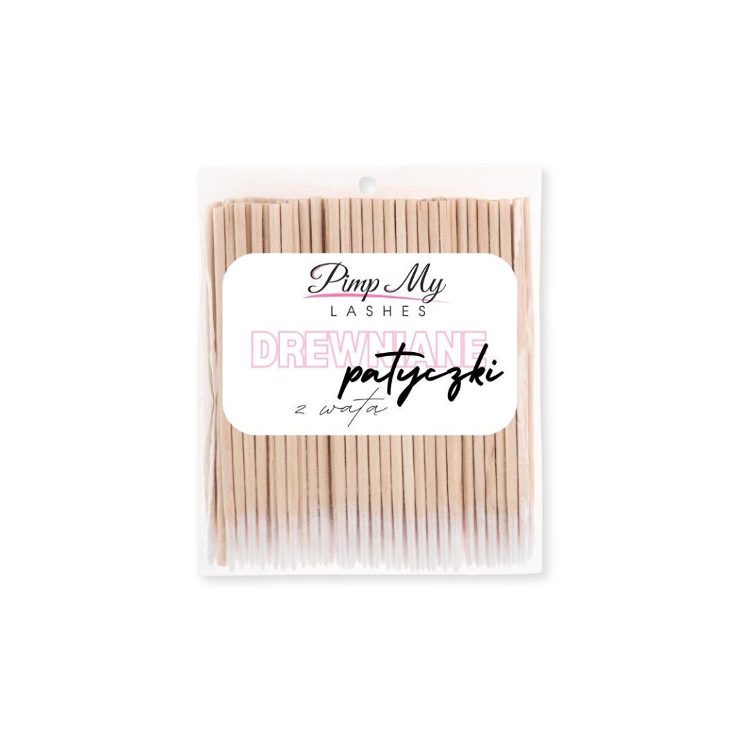 Wooden Cotton-Tipped Applicators for Precision Cleaning – Pimp My Lashes
