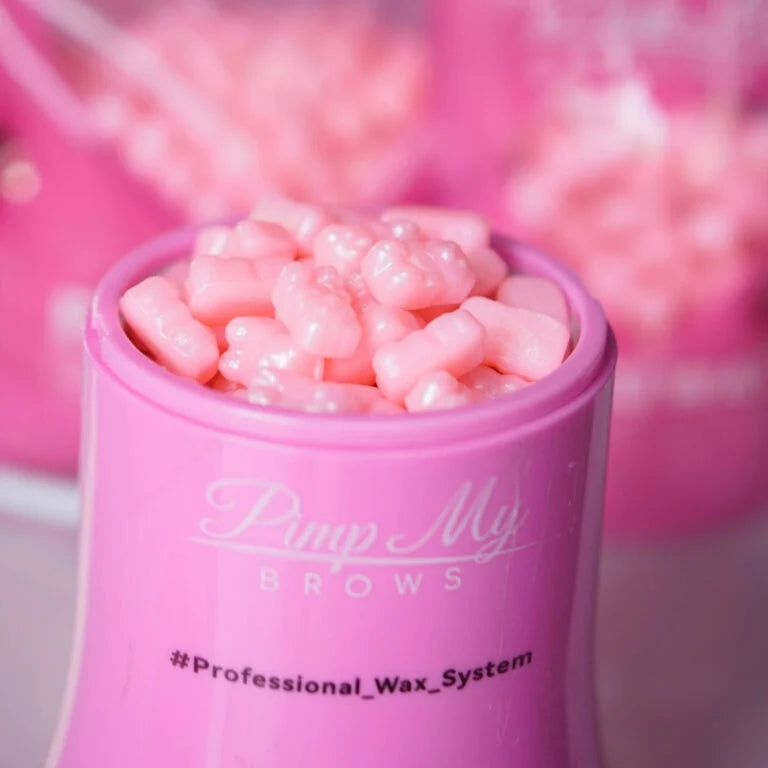 Flexi Wax – Flexible Hard Wax Beans (Pink Pearl) – Pimp My Brows