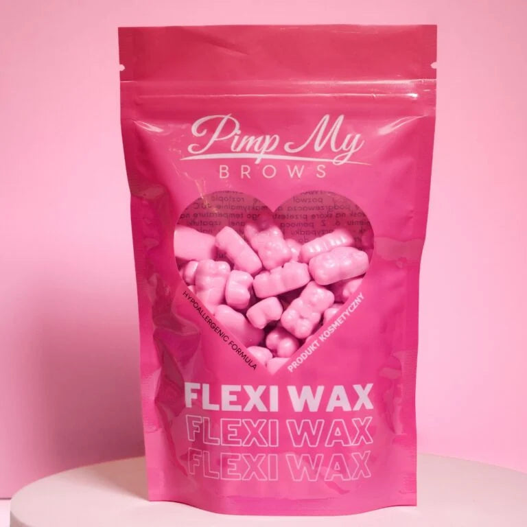 Flexi Wax – Flexible Hard Wax Beans (Pink Pearl) – Pimp My Brows