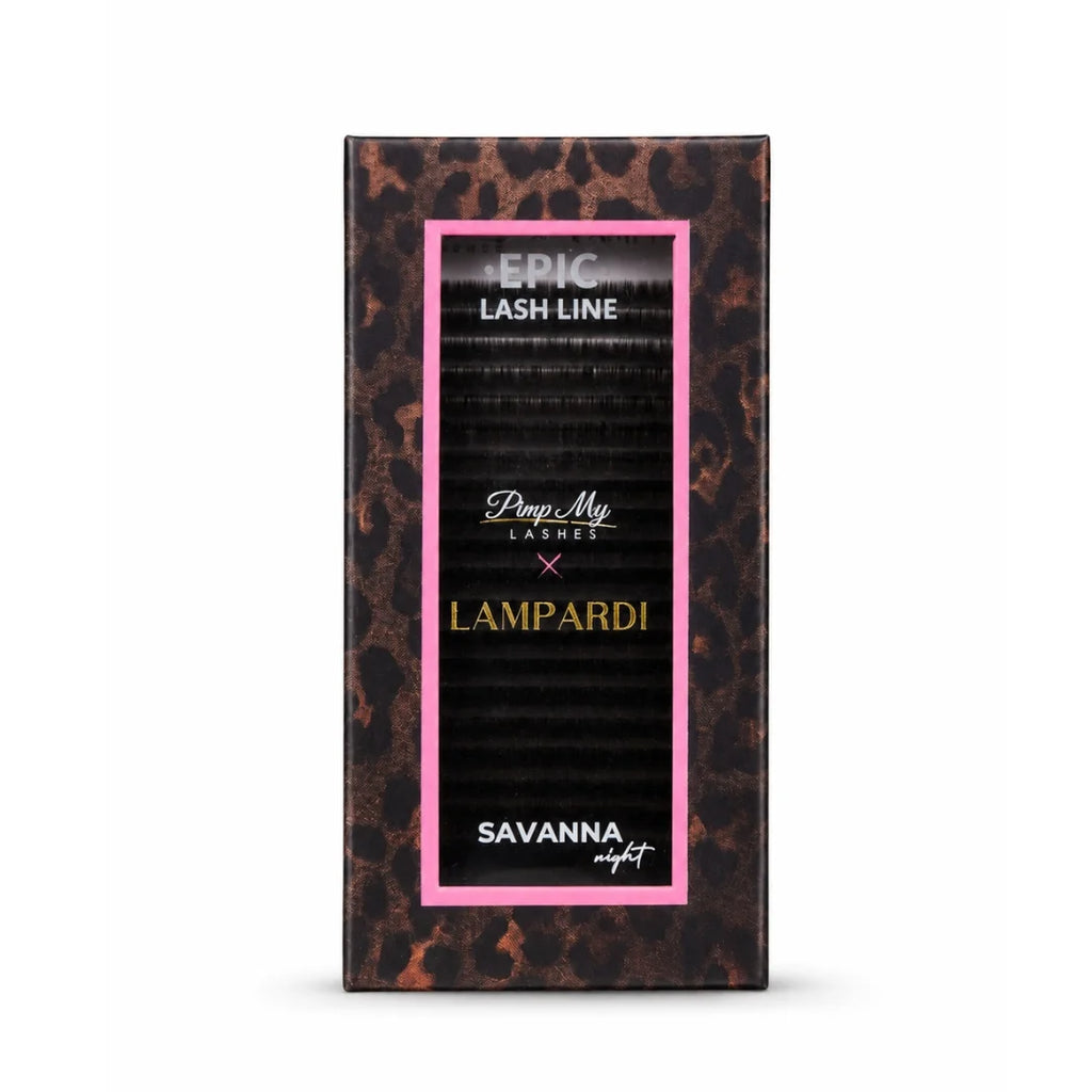 EPIC LASH LINE Savanna Night Eyelash Extensions – LAMPARDI x Pimp My Lashes