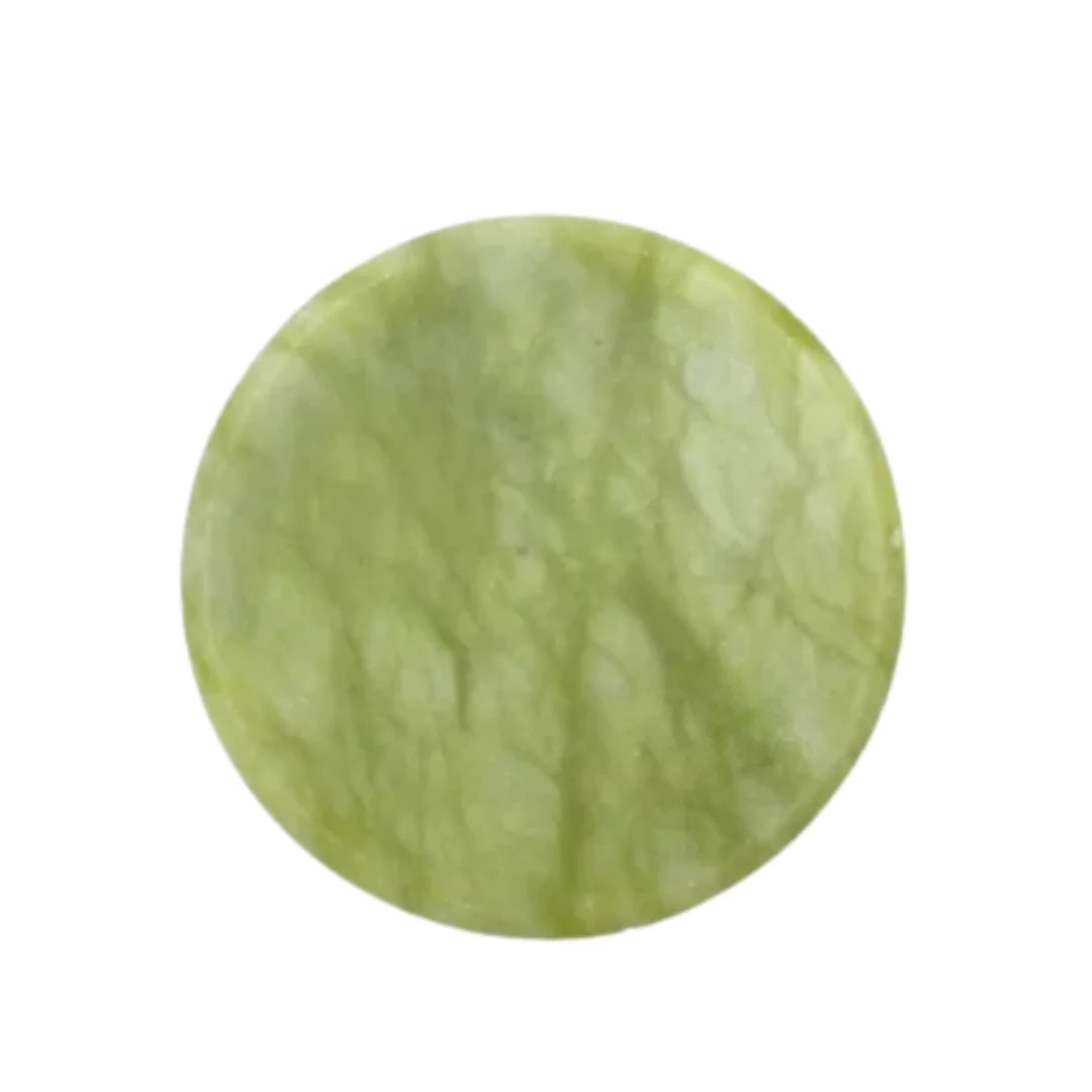 Round Jade Stone for Eyelash Extension Glue