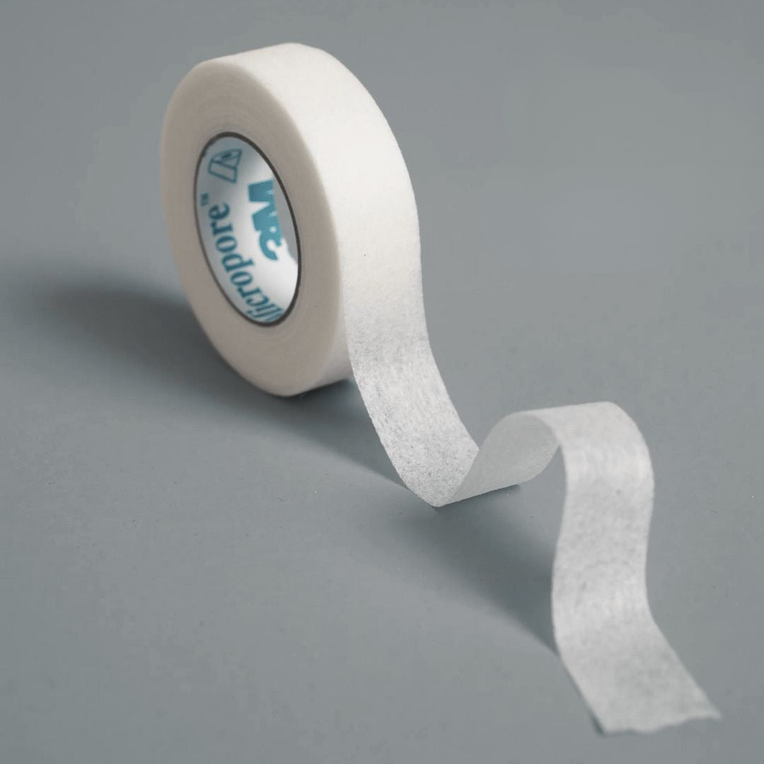 3M Micropore Narrow Paper Tape for Eyelash Extensions – 1.25 cm