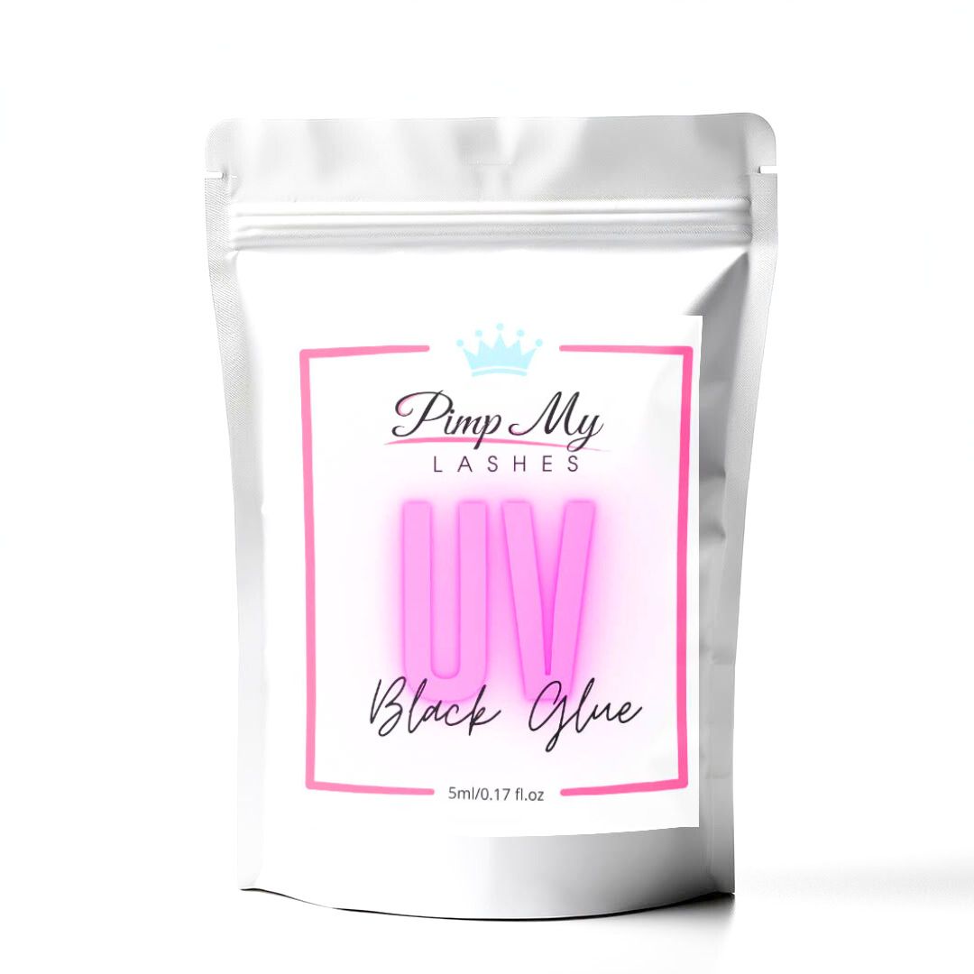 Pimp My Lashes UV Black and Purple Eyelash Extension Glue (5 ml)