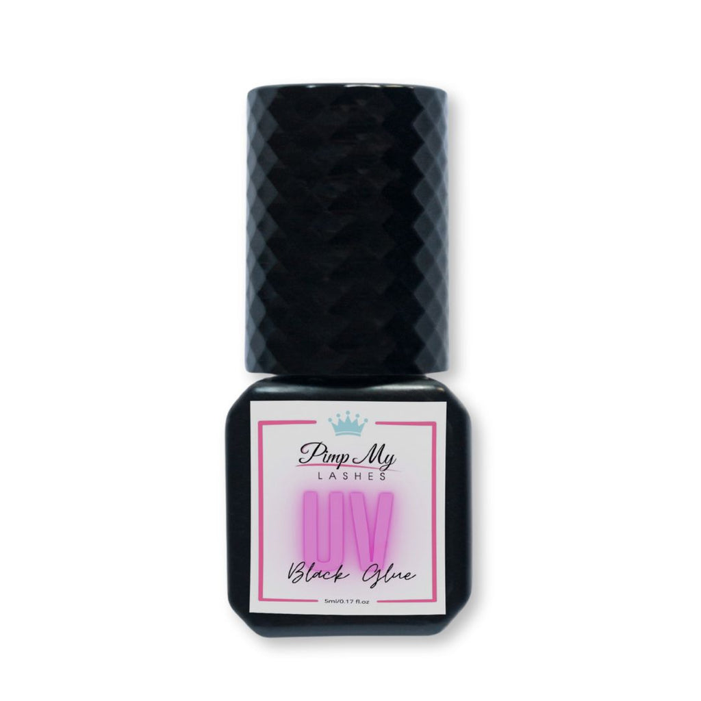 Pimp My Lashes UV Black and Purple Eyelash Extension Glue (5 ml)
