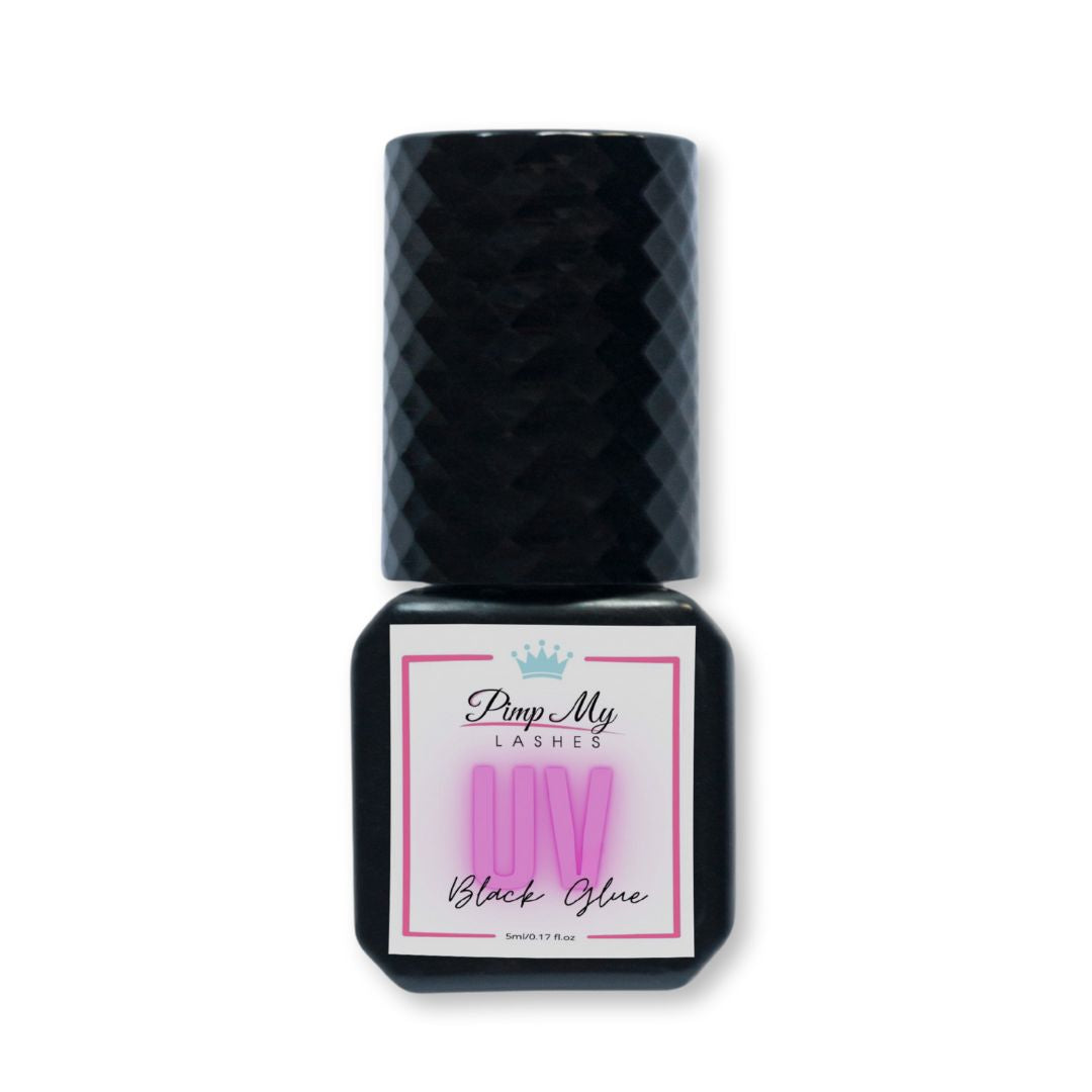 Pimp My Lashes UV Black and Purple Eyelash Extension Glue (5 ml)