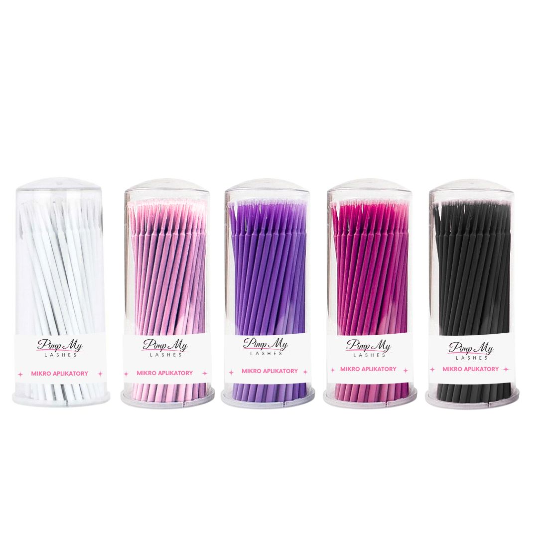 Lint-Free Micro Applicators (Microbrushes) – Pimp My Lashes