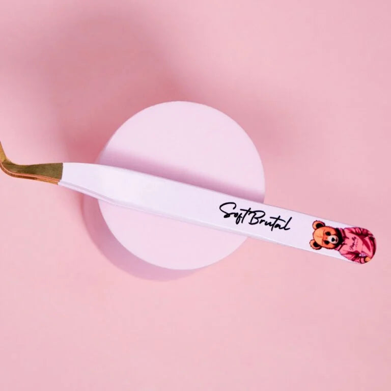 Soft Brutal Pimp My Lashes Professional Eyelash Extension Tweezers
