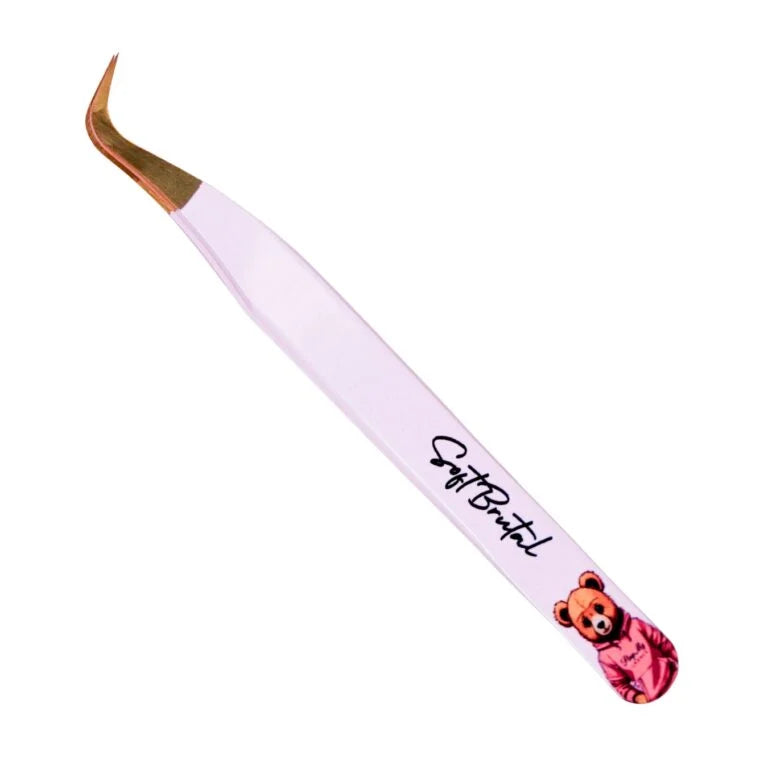 Soft Brutal Pimp My Lashes Professional Eyelash Extension Tweezers