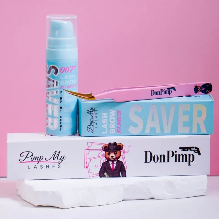 DonPimp Eyelash Extension Tweezers - Pimp My Lashes