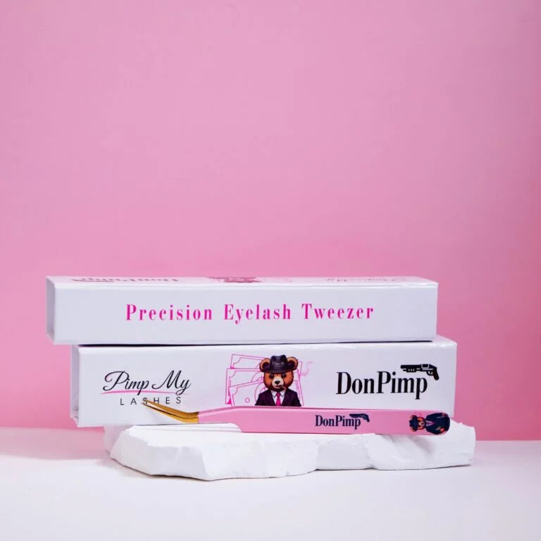 DonPimp Eyelash Extension Tweezers - Pimp My Lashes