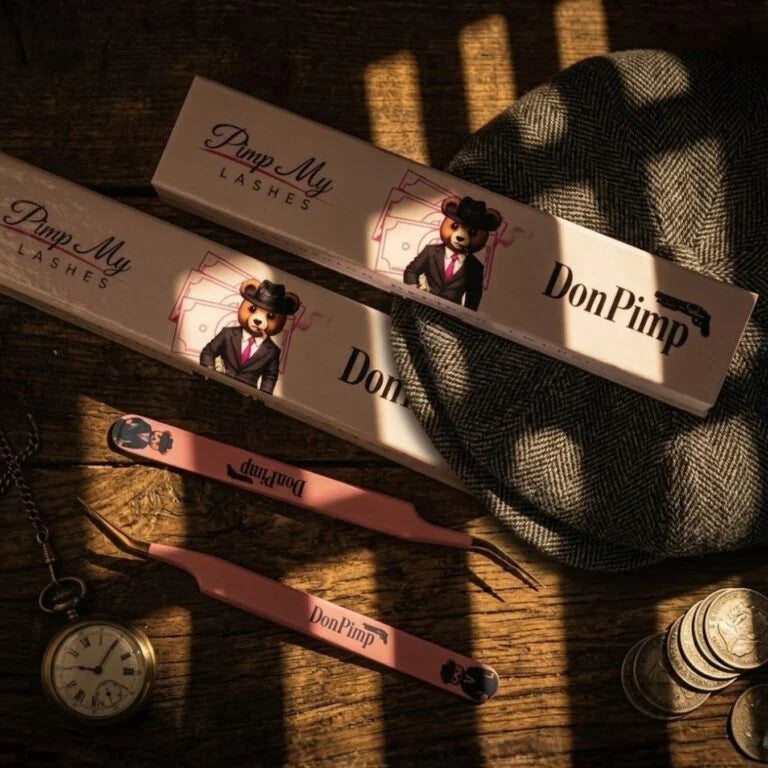 DonPimp Eyelash Extension Tweezers - Pimp My Lashes