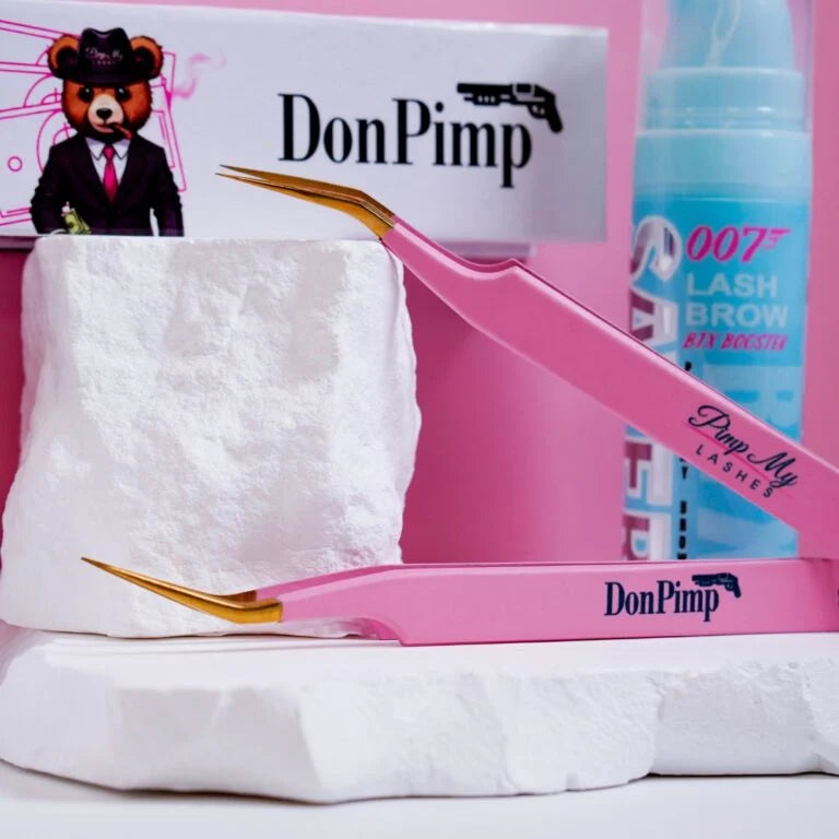DonPimp Eyelash Extension Tweezers - Pimp My Lashes