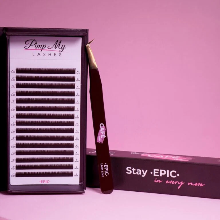 EPIC Cafe Noir Eyelash Extension Tweezers – Pimp My Lashes