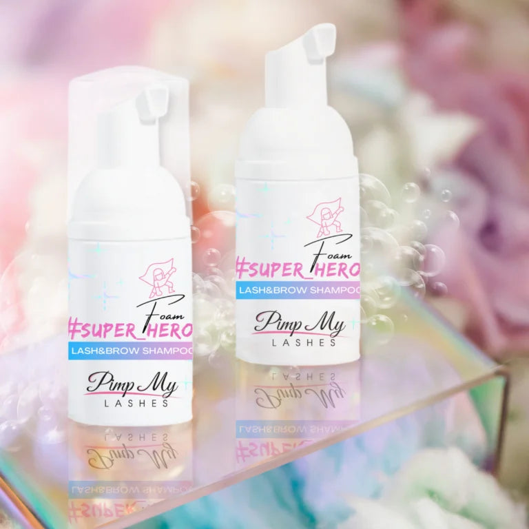 Super Hero Foam Lash & Brow Shampoo 30 ml Pimp My Lashes