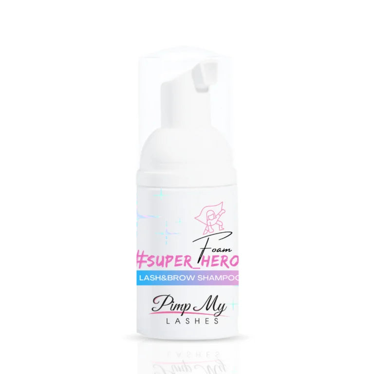 Super Hero Foam Lash & Brow Shampoo 30 ml Pimp My Lashes