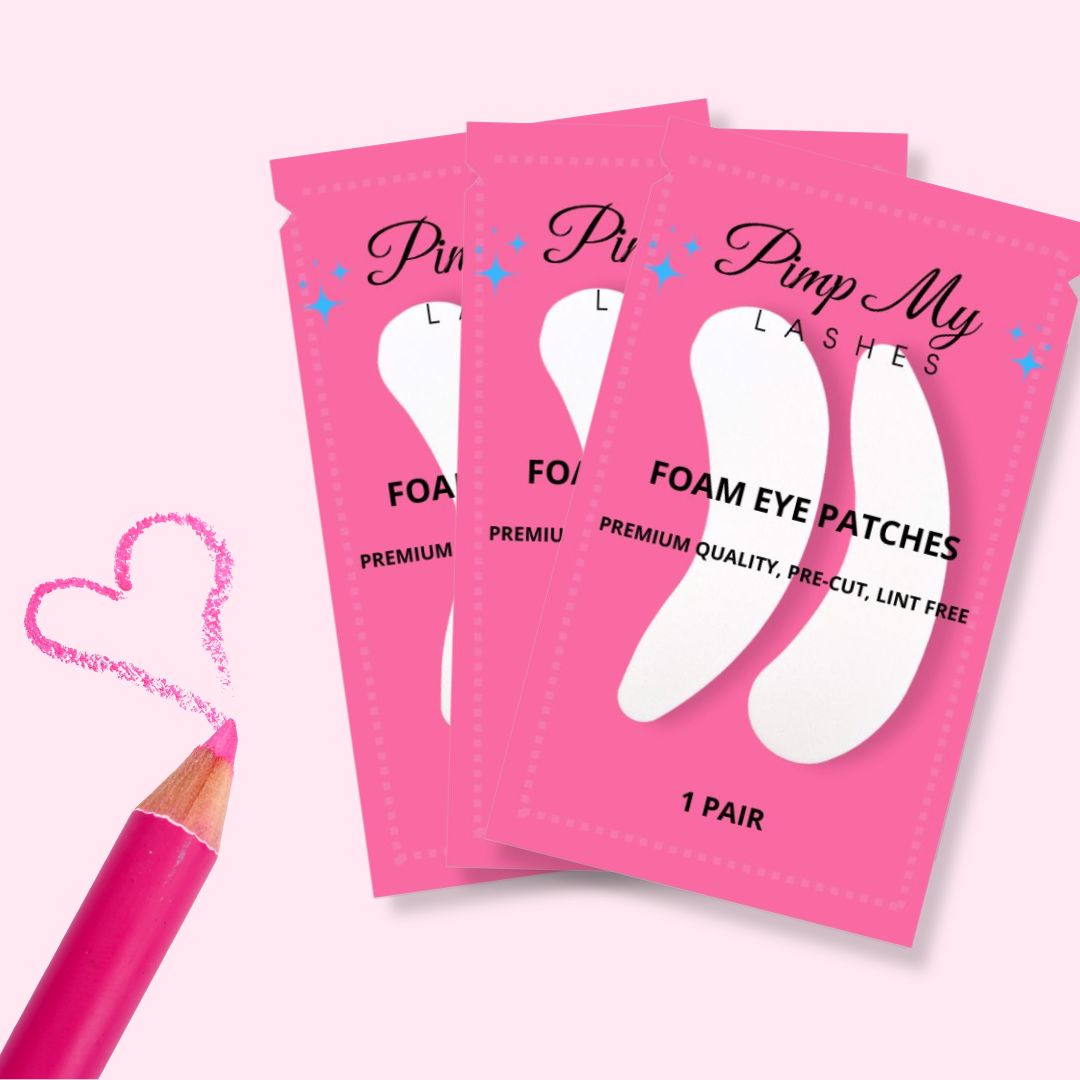 Foam Under-Eye Pads for Eyelash Extensions – Pimp My Lashes