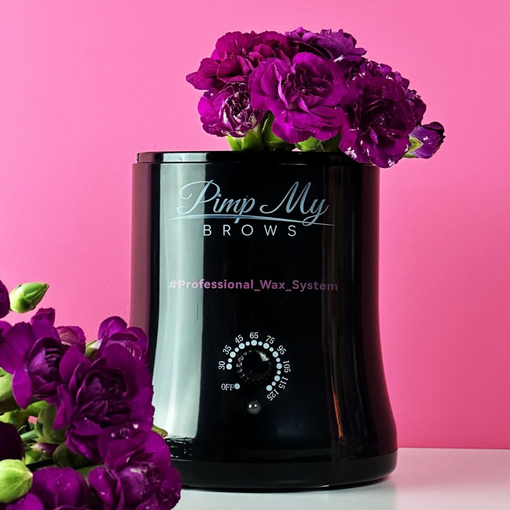 Pink /BLACK Wax Heater 200 ml – Pimp My Brows