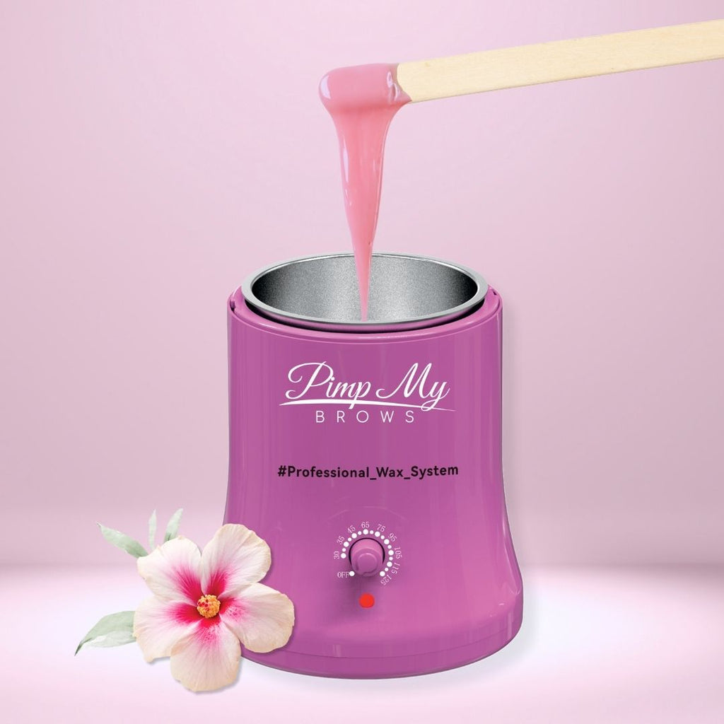 Pink /BLACK Wax Heater 200 ml – Pimp My Brows