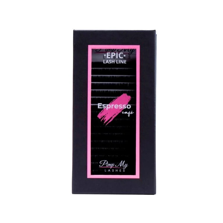 EPIC LASH LINE Matte Espresso Eyelash Extensions Pimp My Lashes