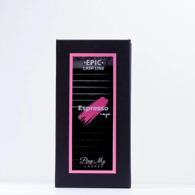EPIC LASH LINE Matte Espresso Eyelash Extensions Pimp My Lashes