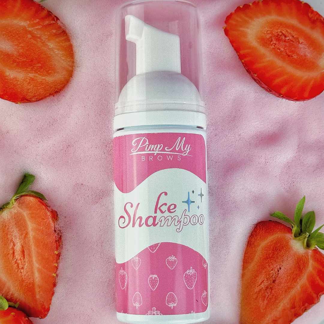 Shake Shampoo – Pink Foaming Eyebrow Shampoo, 50 ml – Pimp My Brows
