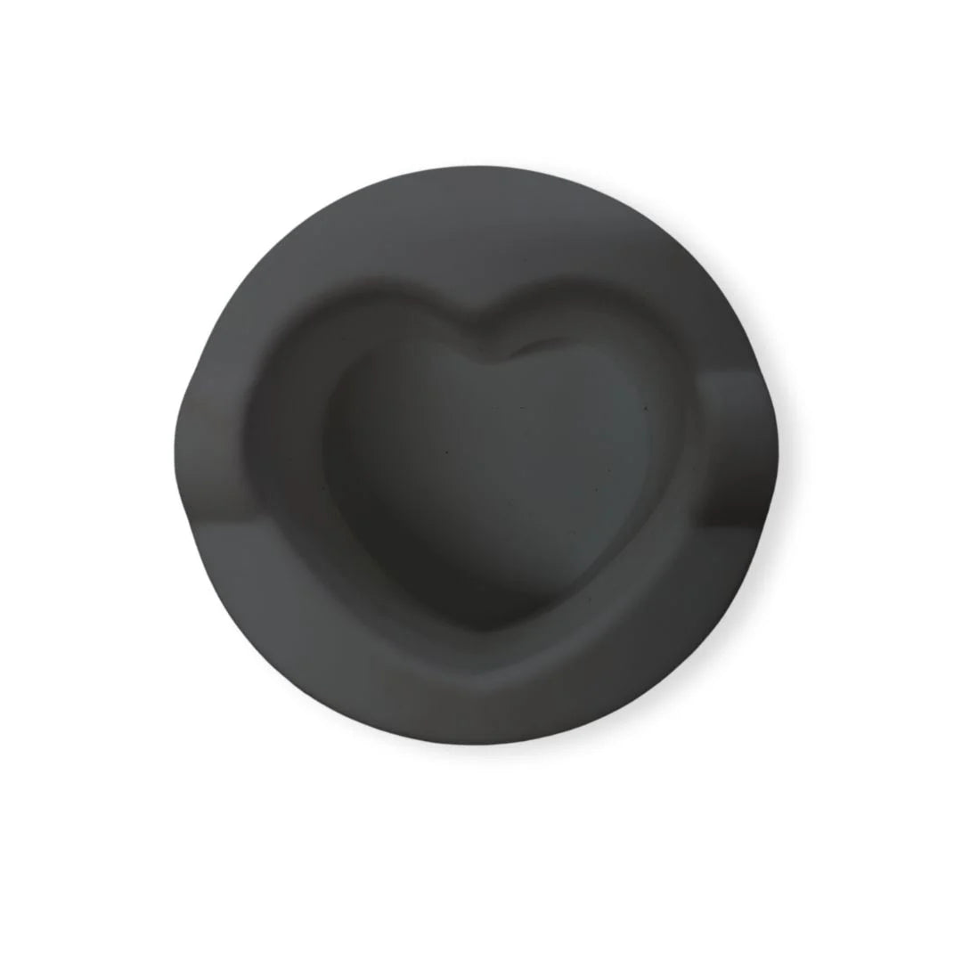 Silicone Wax Pot – Heart Shape BLACK – Pimp My Brows