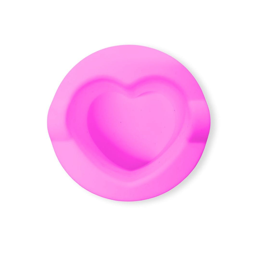 Silicone Wax Pot – Heart Shape PINK – Pimp My Brows