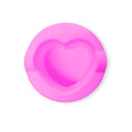 Silicone Wax Pot – Heart Shape PINK – Pimp My Brows