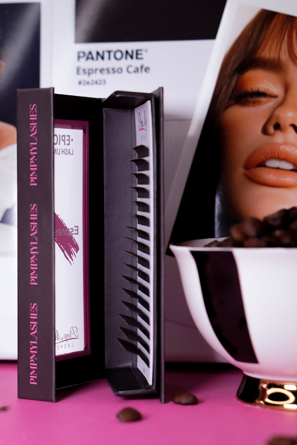 EPIC LASH LINE Matte Espresso Eyelash Extensions Pimp My Lashes