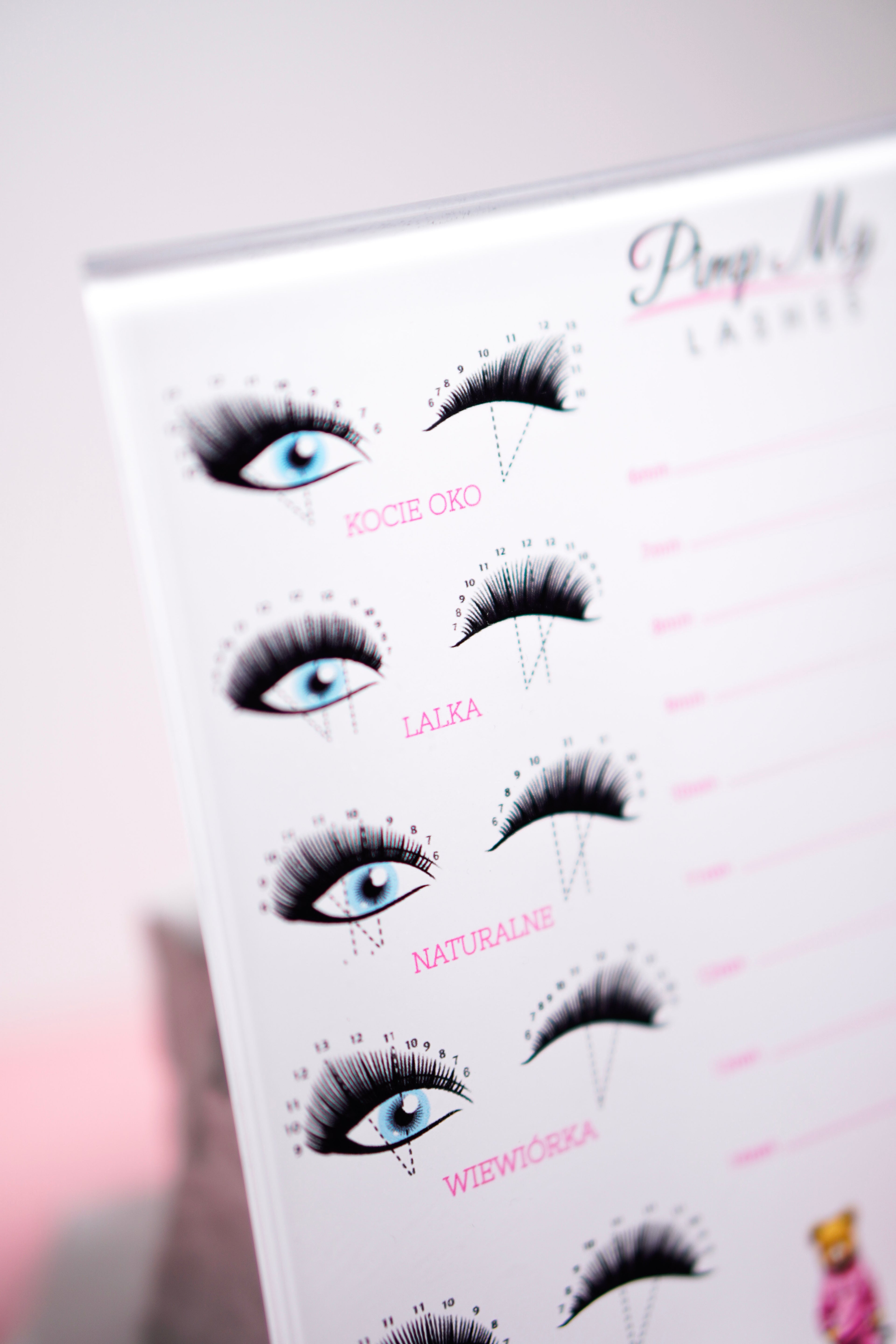 Lash Holder with Mapping Guide – Pimp My Lashes