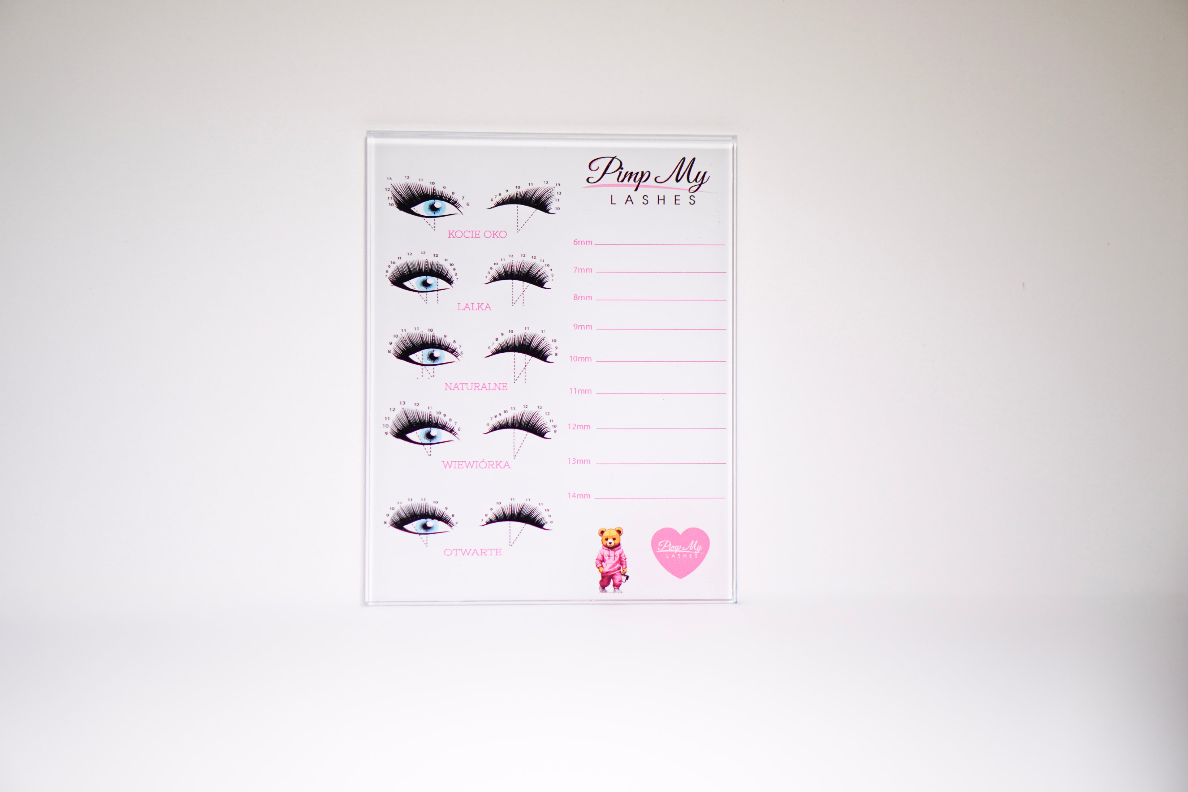 Lash Holder with Mapping Guide – Pimp My Lashes