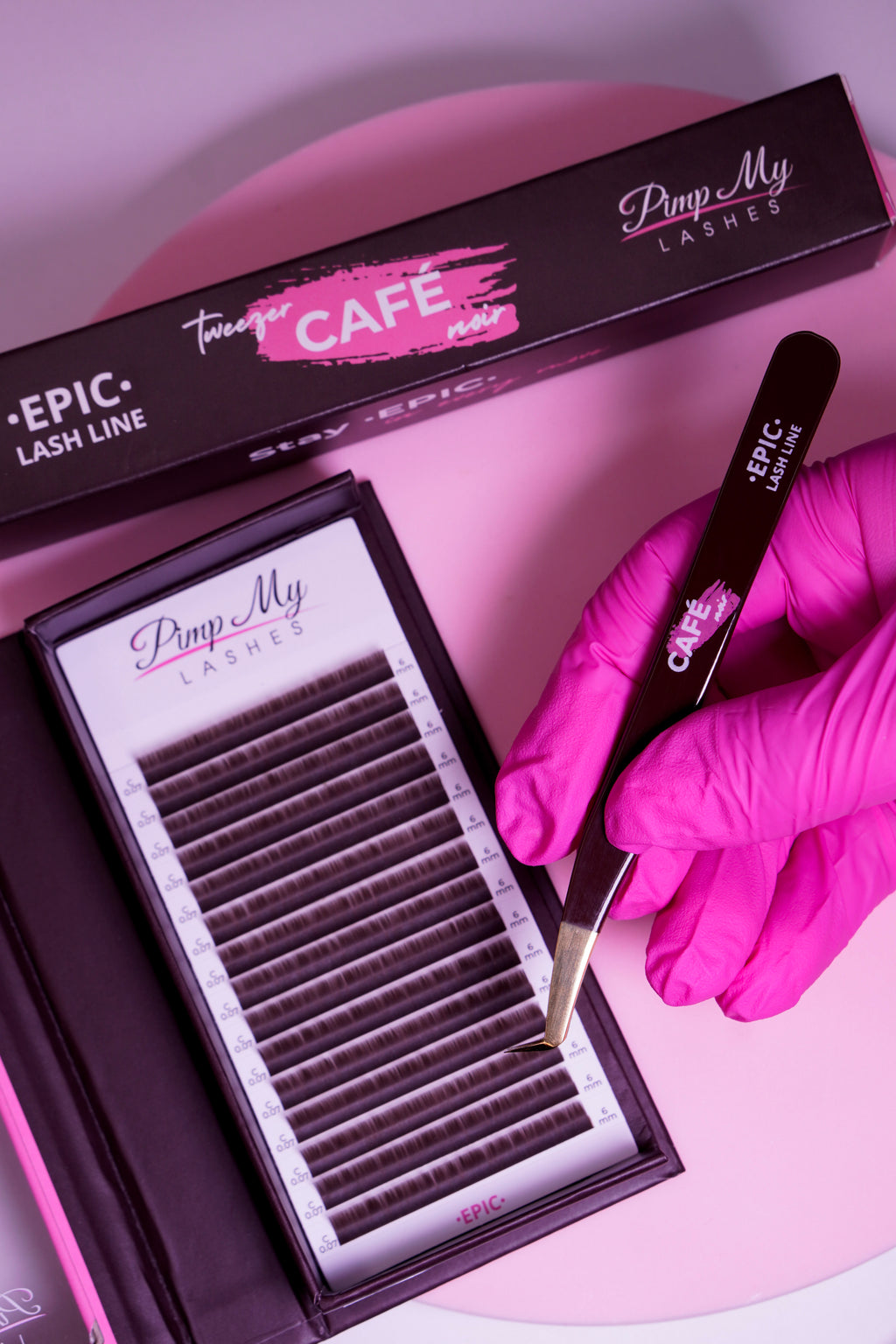 EPIC Cafe Noir Eyelash Extension Tweezers – Pimp My Lashes