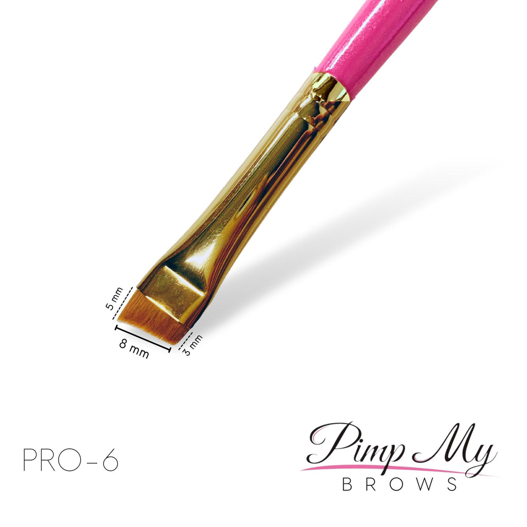 Angled Brow Brush Pimp My Brows PRO 6 Pimp My Lashes