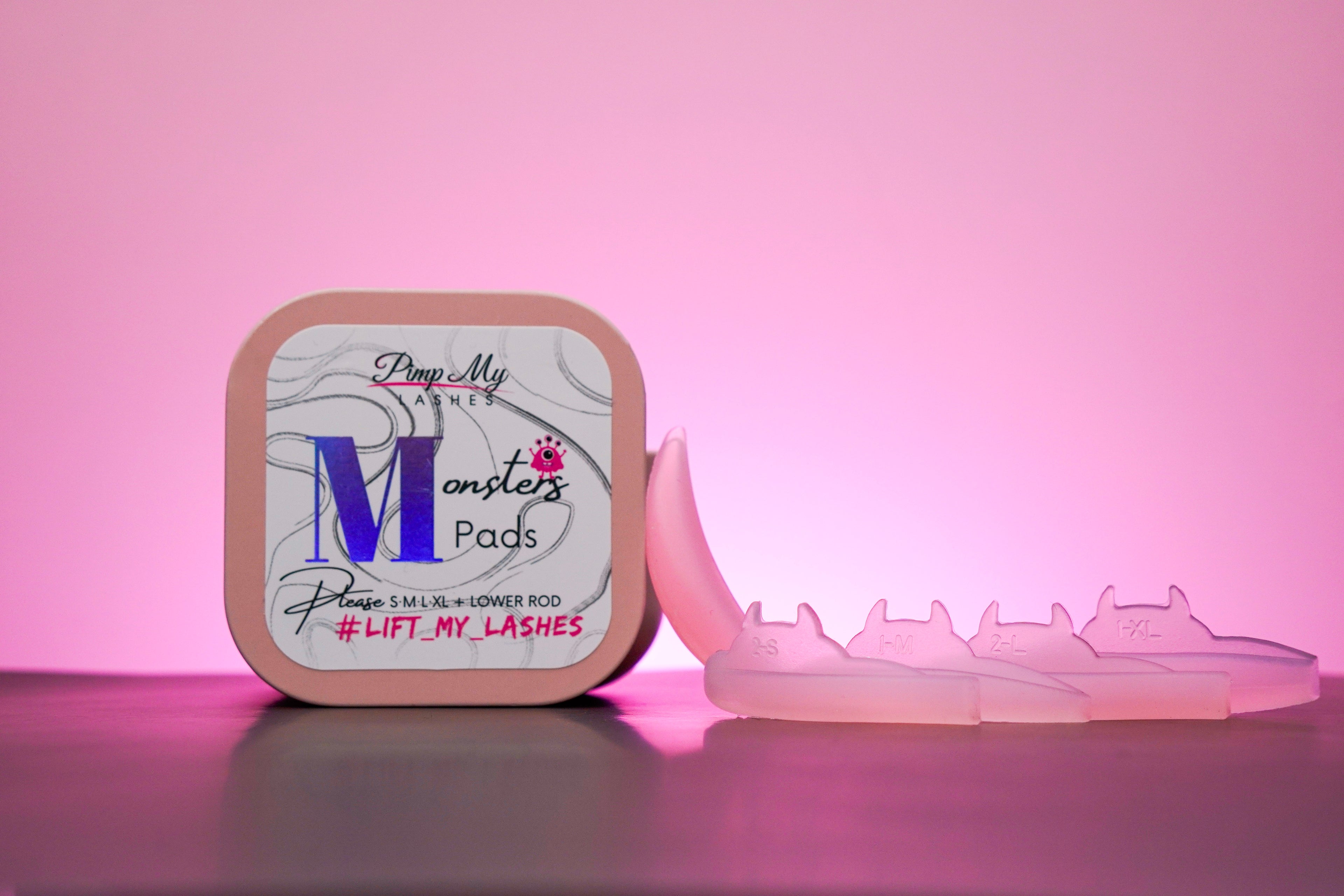 Matte Lash Lift Shields – Monsters Pads – Pimp My Lashes